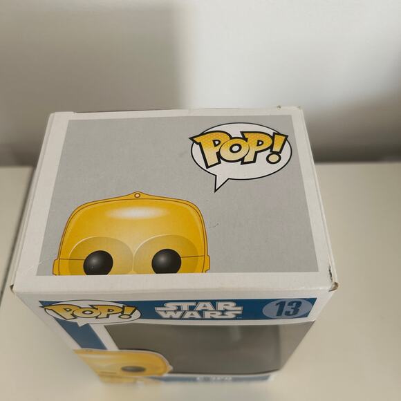 Funko Pop! Star Wars - C-3PO 13 Blue Box Large Font 1st Edition - Picture 5 of 5